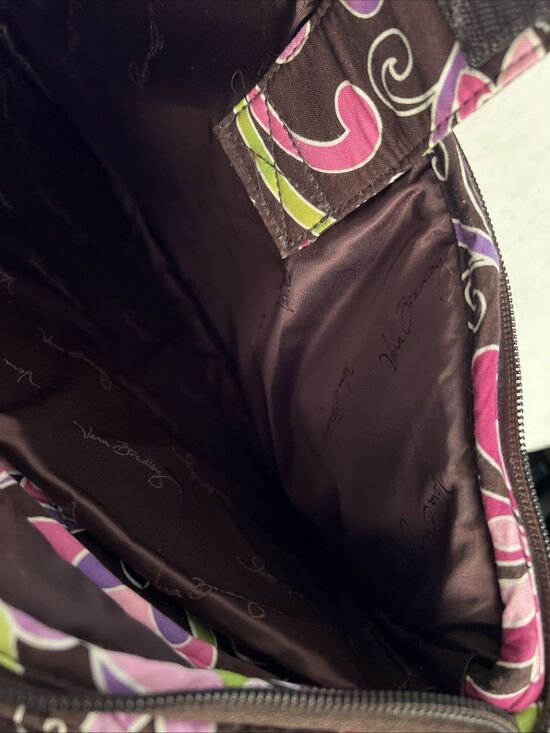 Vera Bradley Campus Tech Backpack Winter Berry EUC main image 9